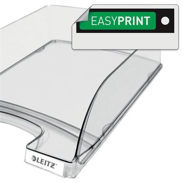 PÓŁKA W TRANSPARENTNYCH KOLORACH LEITZ PLUS STANDA