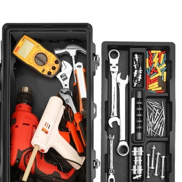 Ящик для инструментов, транспортировочный ящик, ящик для ремонта электрика, аварийный ремонт, 17 дюймов