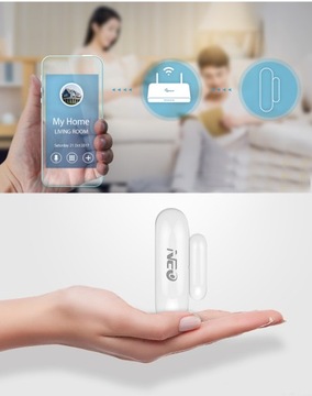 Датчик открытия ДВЕРИ ОКНА WIFI ANDROID IOS TUYA