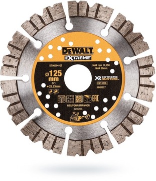 БЕСПРОВОДНОЕ КРЕПЛЕНИЕ ПИТАНИЕ 54 В FLEXVOLT 125 ММ 0*Ач