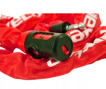 ВЕЛОСИПЕДНЫЙ ЗАМОК ВЕЛОСИПЕДНЫЙ ЗАМОК 6х120 СМ ЦЕПЬ БЕЗОПАСНОСТИ С КЛЮЧОМ