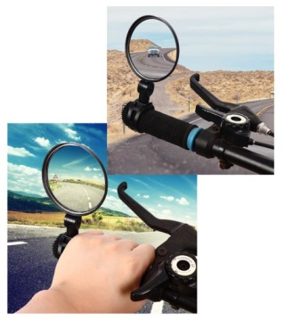 РЕГУЛИРУЕМОЕ ВЫПУКЛОЕ ВЕЛОСИПЕДНОЕ ЗЕРКАЛО С РЕГУЛИРОВКОЙ 8