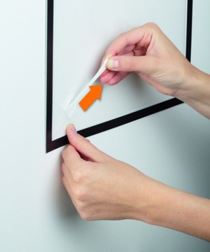 САМОКЛЕЯЩАЯСЯ РАМКА ОБОИ DURAFRAME А4 СЕРЕБРЯНЫЕ