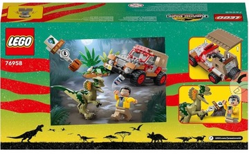 LEGO Jurassic World - Засада дилофозавра (76958) - для детей от 6 лет