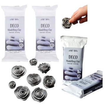 5x GLINA SAMOUTWARDZALNA MASA MODELARSKA 500 GRAM