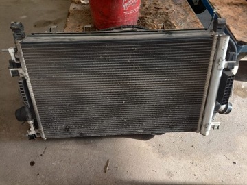 OPEL ASTRA J .4 TURBO KOMPLET CHLADIČ VENTILÁTOR AUTOMAT