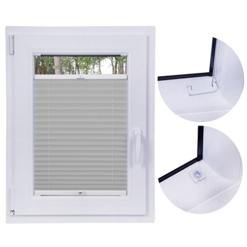 ПЛИССИРОВАННЫЕ РУЛОНЫЕ ШТОРЫ Плиссе Жалюзи ПО ИНДИВИДУАЛЬНОМУ РАЗМЕРУ Thermo