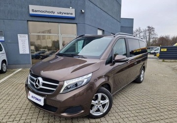 Mercedes Klasa V W447 Ekstra Długi 2.1 V220 d 163KM 2017 Mercedes-Benz Klasa V 2,2 diesel 163KM6 osobowyAutomax4x4Salon PLASO1 wlas, zdjęcie 1