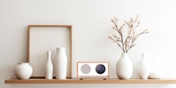 Кухонный радиоприемник с Bluetooth-часами, радио-зарядное устройство, индукционное зарядное устройство Manta RIMINI RDI912