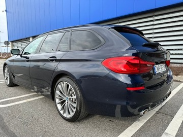 BMW Seria 5 G30-G31 Touring 520d 190KM 2018 BMW Seria 5 520d xDrive Adaptive Led Oś Skrętna Cena Brutto!, zdjęcie 4