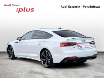 Audi A5 F5 Coupe Facelifting 2.0 40 TDI 204KM 2023 Audi A5 Sportback Hak Matrix Led Ogrzewana kierownica Fakura Vat 2.0, zdjęcie 2