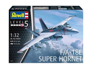 Пластиковая модель F/A-18E Super Hornet