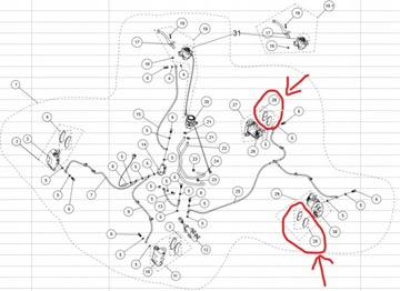 ТОРМОЗНЫЕ КОЛОДКИ ЗАДНИЕ ТОРМОЗА Quad ATV Segway Snarler AT6 570/600cc