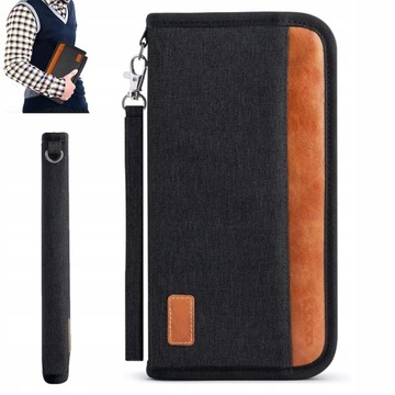 Organizer Etui Podróżny Portfel Na Dokumenty RFID