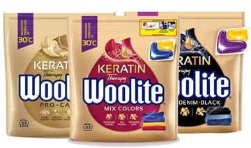 Kapsułki do prania WOOLITE MIX 99 prań ZESTAW
