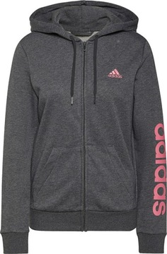 BLUZA DAMSKA ADIDAS ESSENTIALS LOGO SZARA H07750 r S