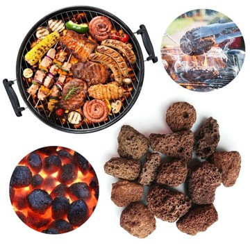 Lawa Wulkaniczna do Grill Gazowy Kamienie 10KG