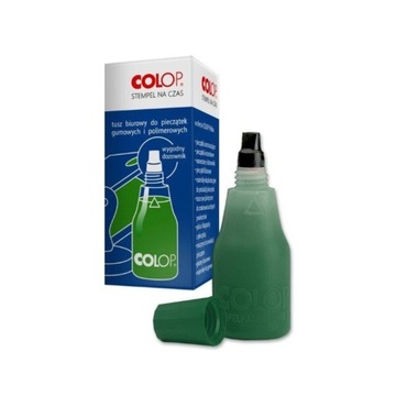 Tusz do stempli Colop 25 ml, zielony