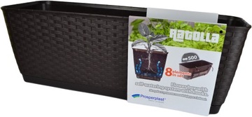 Балюстрада-горшок Ratolla Brown Umbra 50см подставка-вешалка