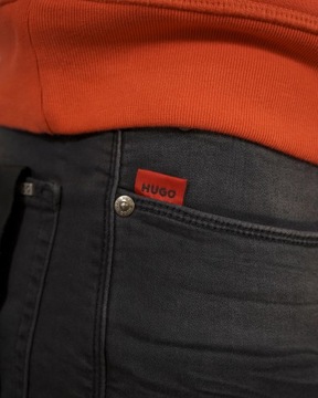 HUGO BOSS JEANSY SPODNIE JEANSOWE MĘSKIE 33/34 24H