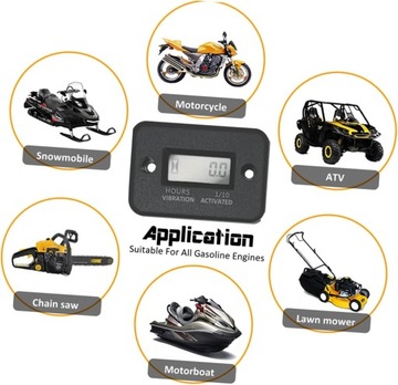 СЧЕТЧИК ЧАСОВ РАБОТЫ ДВИГАТЕЛЯ УНИВЕРСАЛЬНЫЙ ГЕНЕРАТОР С ЧЕТЫРЕХПИЛЬНЫМ ГЕНЕРАТОРОМ