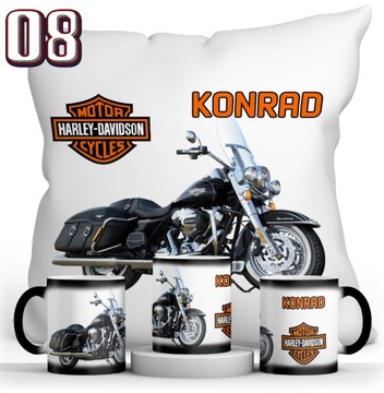НАБОР HARLEY DAVIDSON MAGIC КРУЖКА + ПОДУШКИ