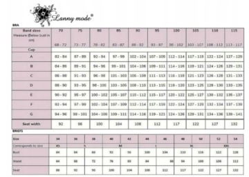 Lanny Mode 51911 размер L красивые кружевные трусики