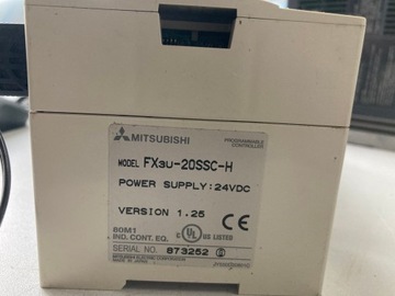 MITSUBISHI FX3U-48MR/ES + FX3U-20SSC-H