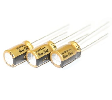 AUDIOFILSKI NICHICON FG Fine Gold 47uF/50V - 3 sztuki (#645)