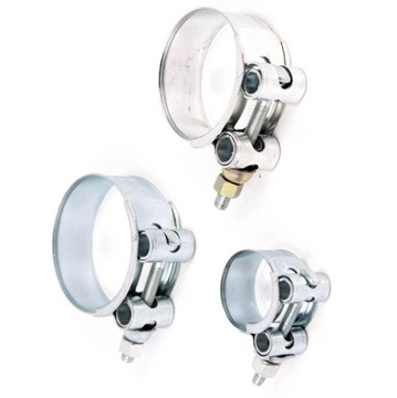 Opaska skręcana Obejma zaciskowa DUŻA SIŁA 20mm 37-40 mm