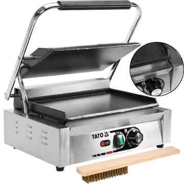GRILL KONTAKTOWY OPIEKACZ DO BUŁEK KEBABA 2200W