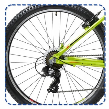 MTB ROMET RAMBLER 6.0 JR 26 SHIMANO 15-ДЮЙМОВЫЙ АЛЮМИНИЕВЫЙ ГОРНЫЙ ВЕЛОСИПЕД С БЕСПЛАТНЫМ ОСВЕЩЕНИЕМ