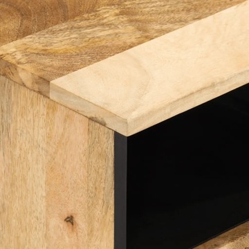 Szafka pod telewizor 100x33x46 cm lite drewno mango