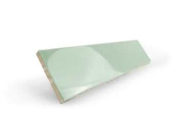 Cegiełka 7,4cm x 29,9cm płytka ceramiczna light green połysk glossy
