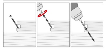 Шурупы для дерева TORX из нержавеющей стали 5x70 мм 100 шт. терраса A2 Klimas WN.