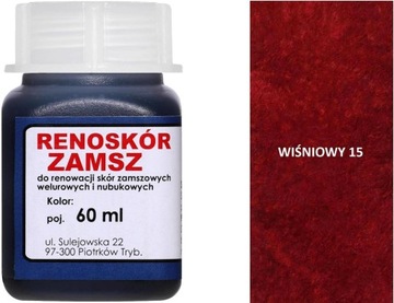 BORDOWA FARBA DO DESKI ROZDZIELCZEJ Z ALCANTARY 60