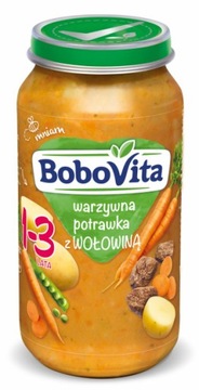 BoboVita Warzywna potrawka z wołowiną 1-3 lata