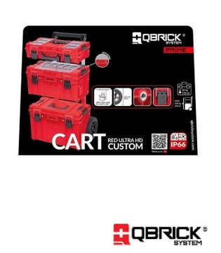 QBRICK СИСТЕМА PRIME CART RED ULTRA HD CUSTOM