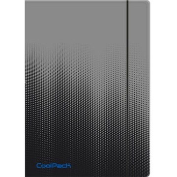 Teczka A4 z gumką Coolpack Ombre Gradient Grey