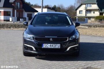 Peugeot 508 I SW Facelifting 1.6 e-THP 165KM 2015 Peugeot 508 1.6 THP 165KM Lift Allure LED Panorama Navi Kamera Czujniki Hak, zdjęcie 11