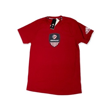 Koszulka t-shirt męski ADIDAS logo VOLLEYBALL L