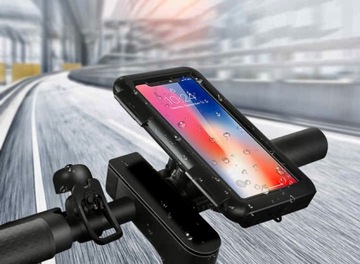 SAKWA BIKE CASE ДЕРЖАТЕЛЬ ДЛЯ ТЕЛЕФОНА MOTOR STRONG Прочный держатель для мотоцикла M