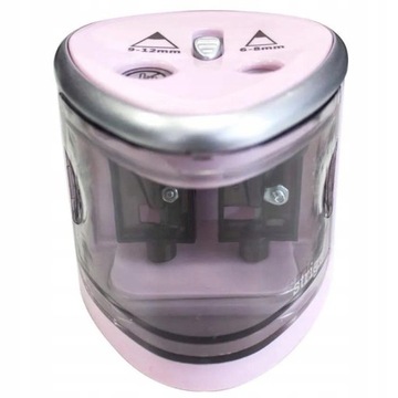 ДВОЙНАЯ ЭЛЕКТРИЧЕСКАЯ КОСАЧКА STRIGO 6-8/9-12 мм РОЗОВАЯ