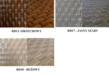 Вазон для цветов из техноротанга 70х38х40 см Темно-серый