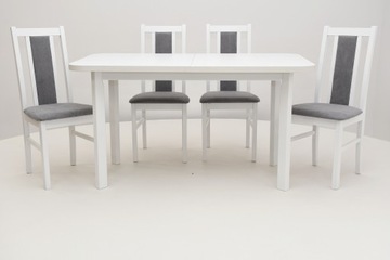 СВЕТЛЫЙ ВЕСЕННИЙ КОМПЛЕКТ BOSS 14 СТУЛЬЕВ СО СТОЛОМ