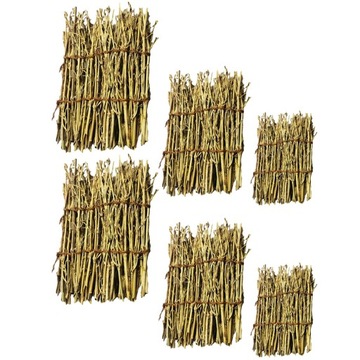 MINI TALERZE PŁOTOWE NARZĘDZIE DO DEKORACJI SUSHI TALERZ DO SERWOWANIA UKŁAD BAMBUSOWY