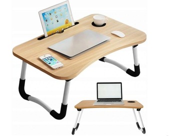 Подставка СКЛАДНОЙ СТОЛ ДЛЯ НОУТБУКА Стол для ЗАВТРАКА В КРОВАТИ Удаленная работа