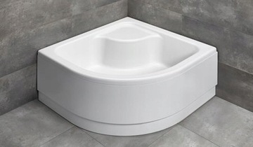 brodzik półokrągły 80x24 Diper I Besco +obudowa