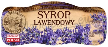 Etykiety na SYROP LAWENDOWY, 210ml - 500ml 24szt