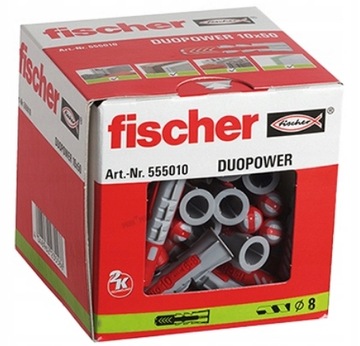 FISCHER DUOPOWER KOŁEK UNIWERSALNY 12x60 25szt.